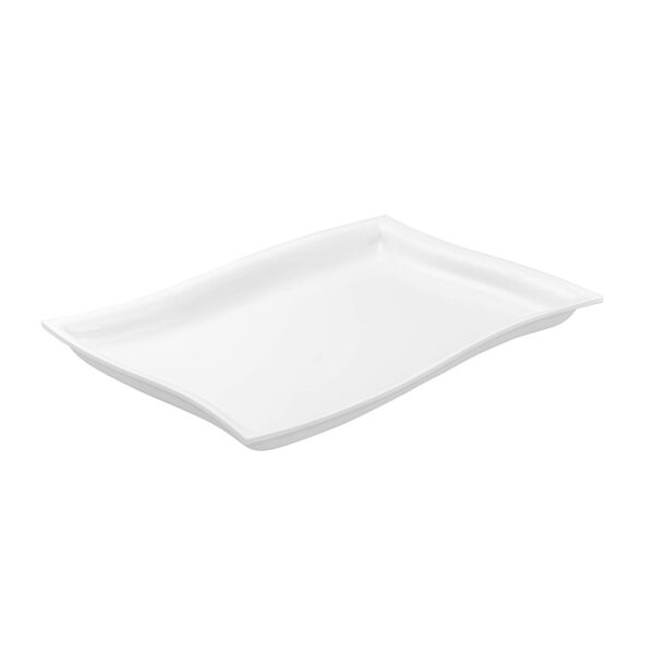 Neena Crockeries Sapphire Platter - Pack of 2 | Premium Acrylic, Stylish and Durable Serving Platters