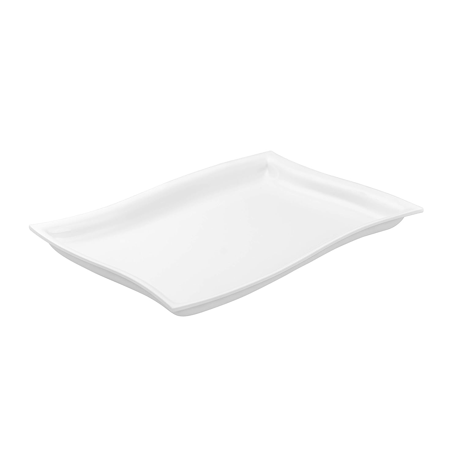 Neena Crockeries Sapphire Platter - Pack of 2 | Premium Acrylic, Stylish and Durable Serving Platters